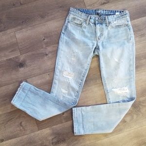 Gap 100% cotton boyfriend jeans